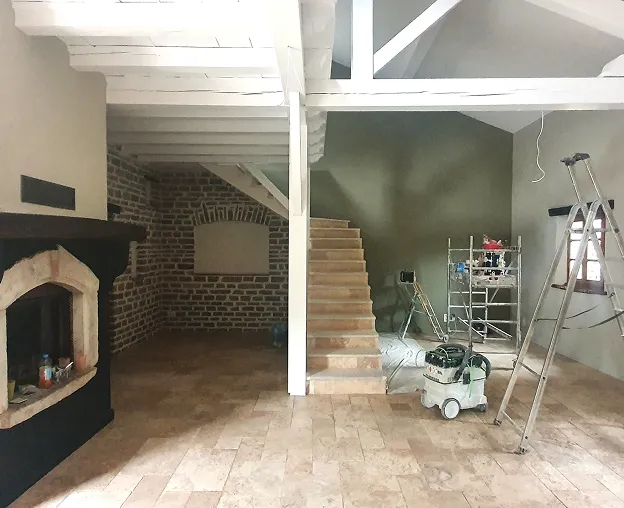 peinture intérieure à Boisset-et-Gaujac près d'Alès dans le Gard 30