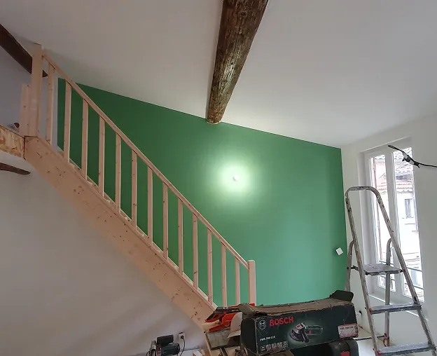 travaux de peinture intérieure à Boisset-et-Gaujac près d'Alès dans le Gard 30