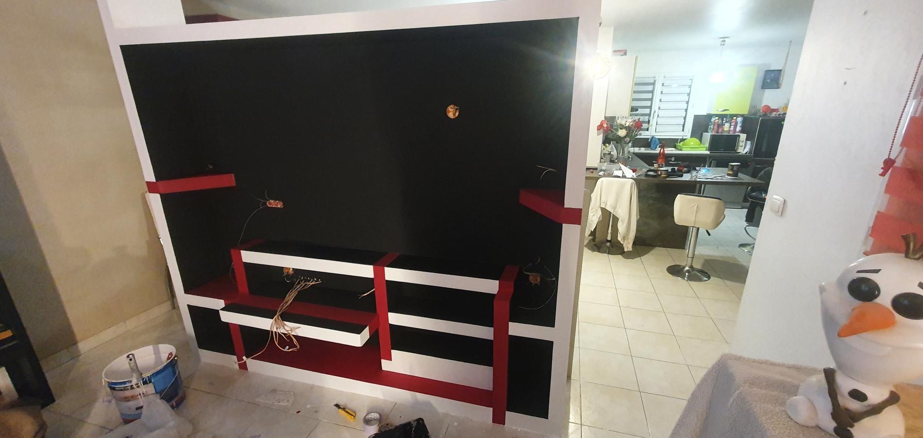 Placo d&eacute;coratif